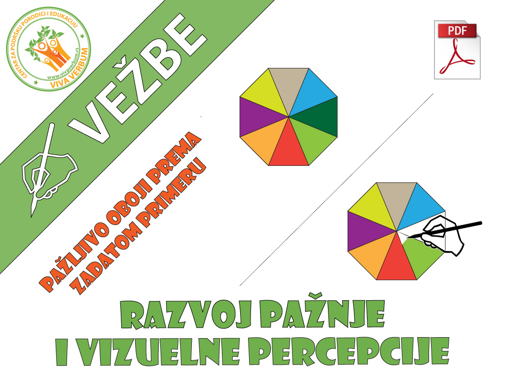 Razvoj paznje i vizuelne percepcije - naslov